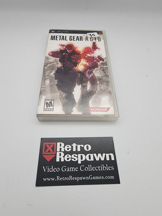 Metal Gear Acid - PSP (Complete)