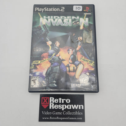Hidden Invasion - Playstation 2 (Complete)