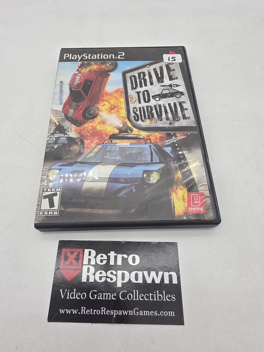 Drive to Survive - Playstation 2 (Complete)