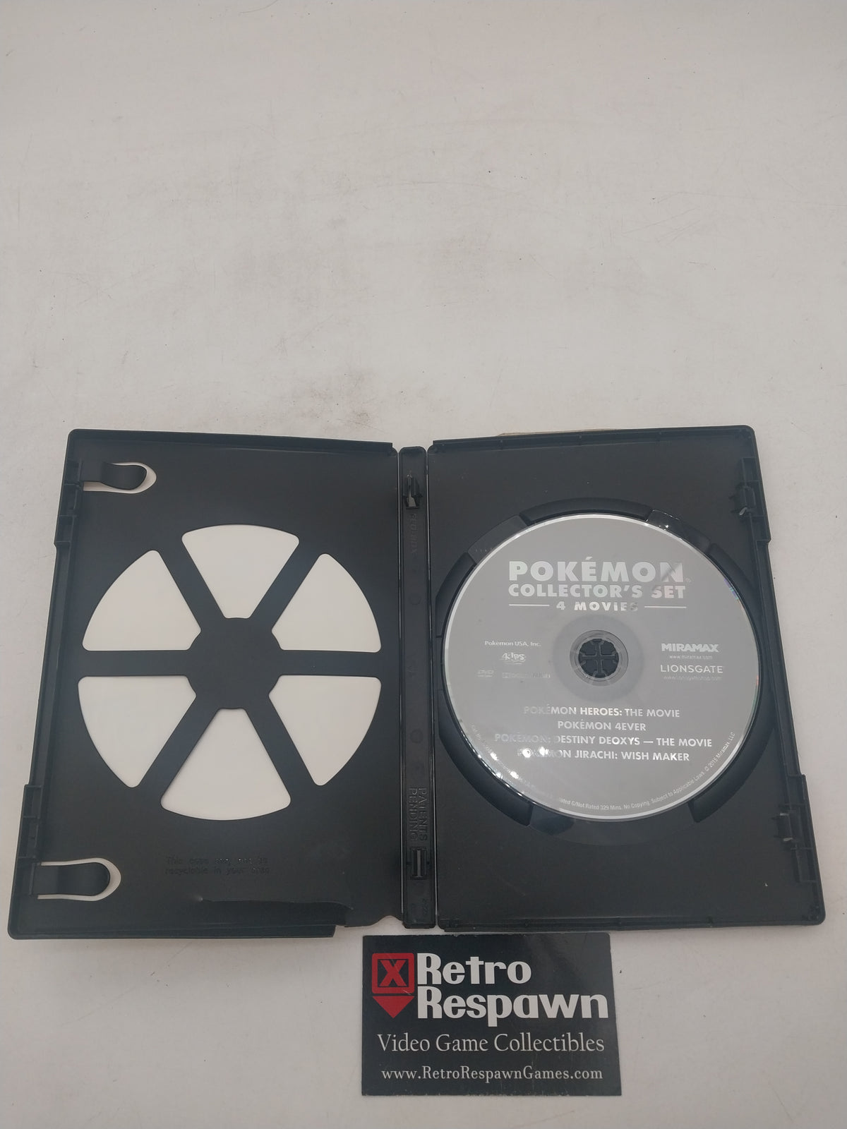 Pokemon Collector's Set 4 Films - DVD (Complete)