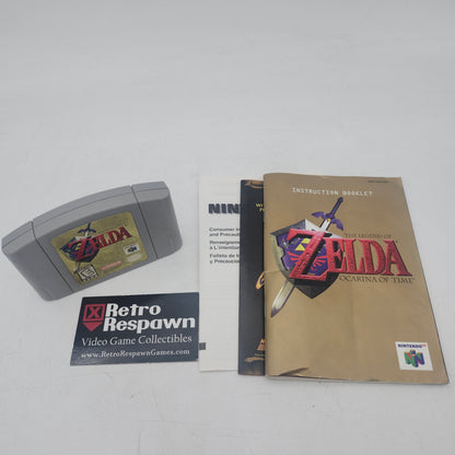 Zelda Ocarina of Time - Nintendo 64 (Complete)