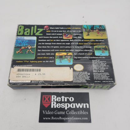 Ballz 3D - Super Nintendo (Complete)