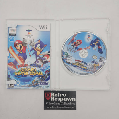 Mario and Sonic at the Olympic Winter Games - Wii (Complete)