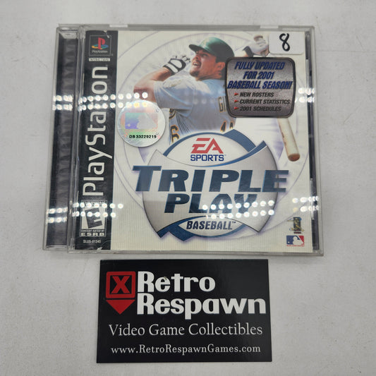 Triple Play Baseball - Playstation (Complete)