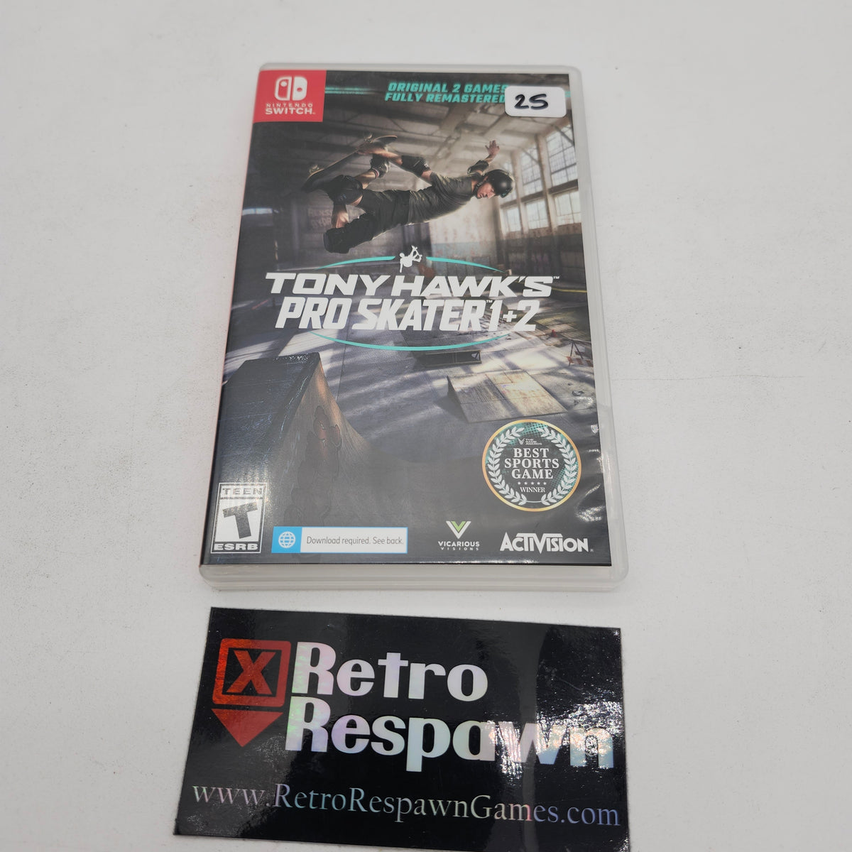 Tony Hawk's Pro Skater 1+2 - Nintendo Switch (Complete)