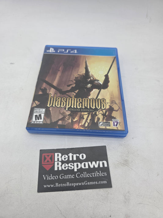 Blasphemous [Deluxe Edition] - Playstation 4 (Complete)