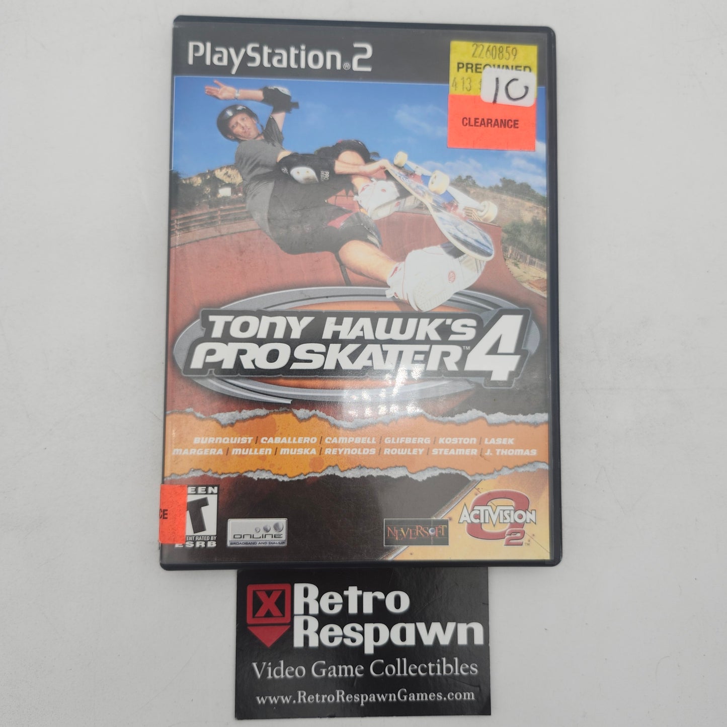 Tony Hawk 4 - Playstation 2 (Complete)