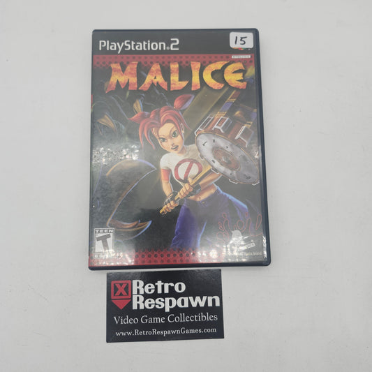 Malice - Playstation 2 (Complete)
