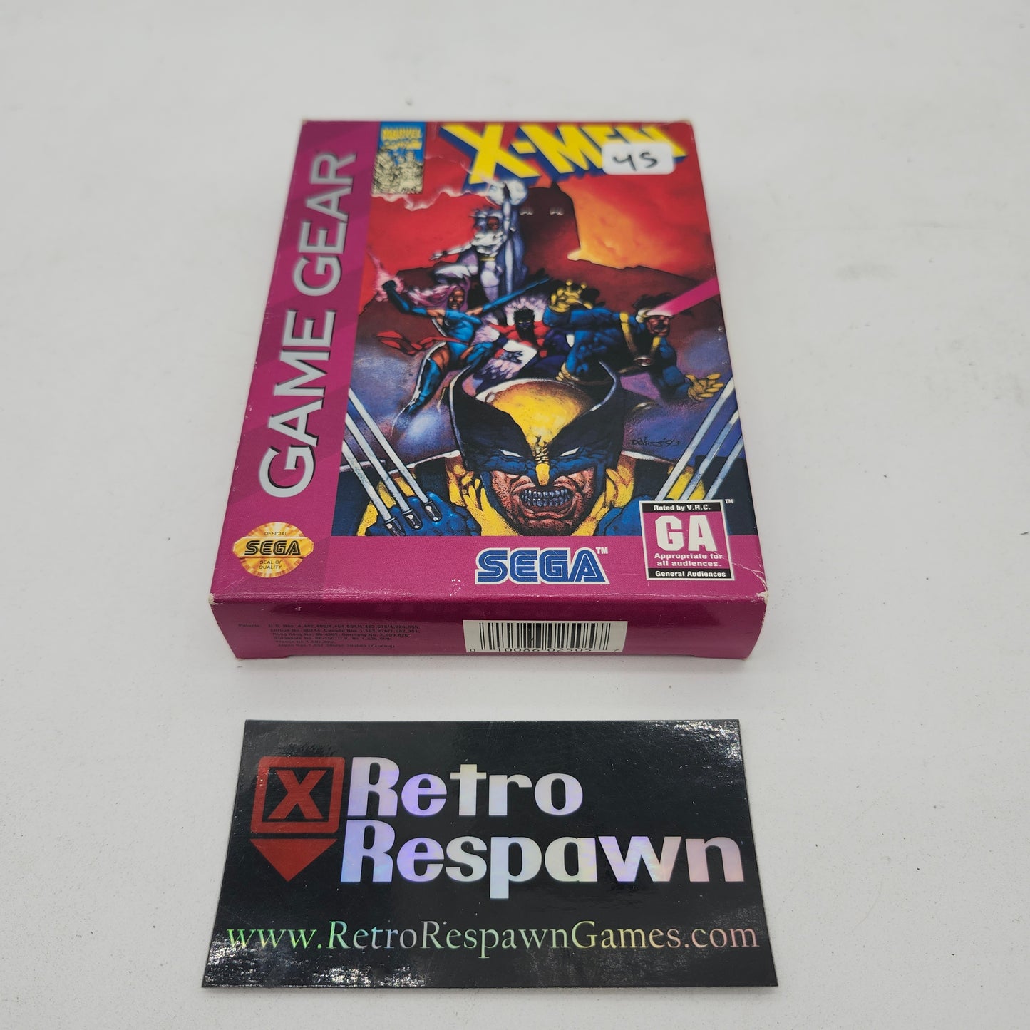 X-Men - Sega Game Gear (Complete)