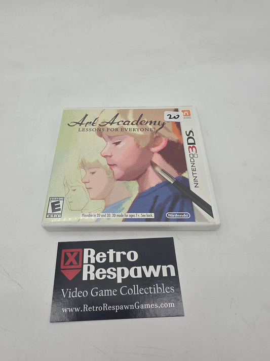 Art Academy: Lessons for Everyone - Nintendo 3DS (Complete)