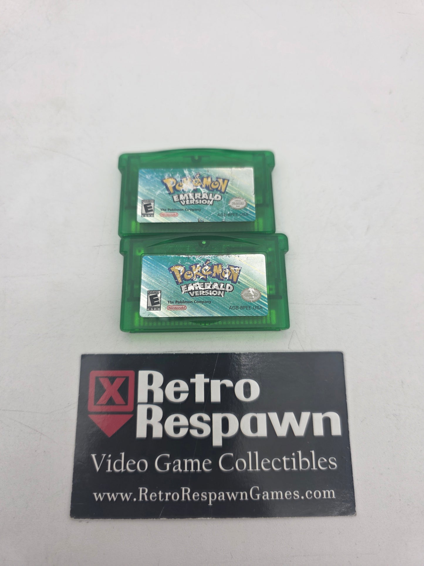 Worn Label Pokemon Emerald - GameBoy Advance (Game Only)