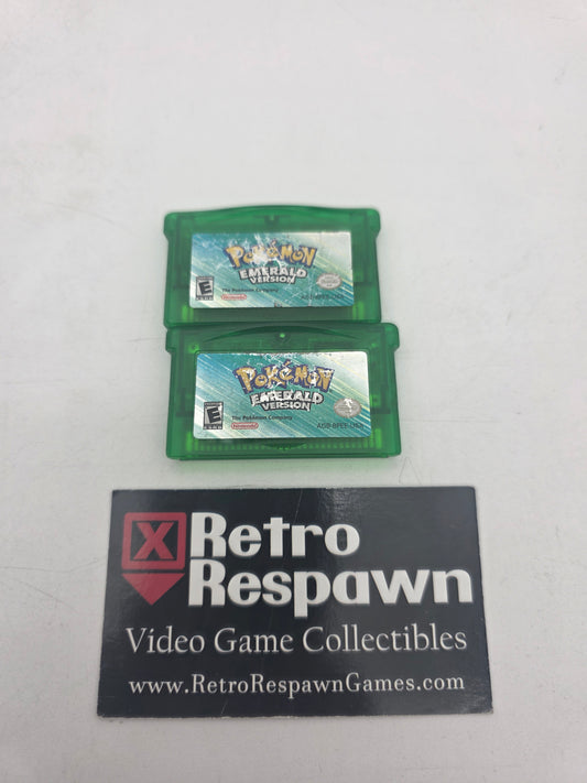 Worn Label Pokemon Emerald - GameBoy Advance (Game Only)