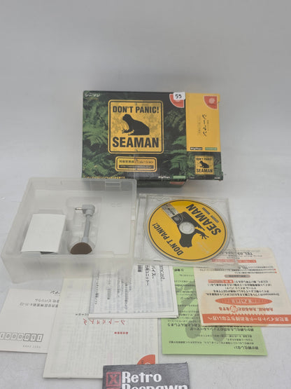 Seaman Kindan no Pet Microphone Adapter with Mic - JP Dreamcast (Complete)