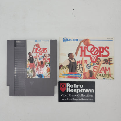 Hoops - NES (Complete)