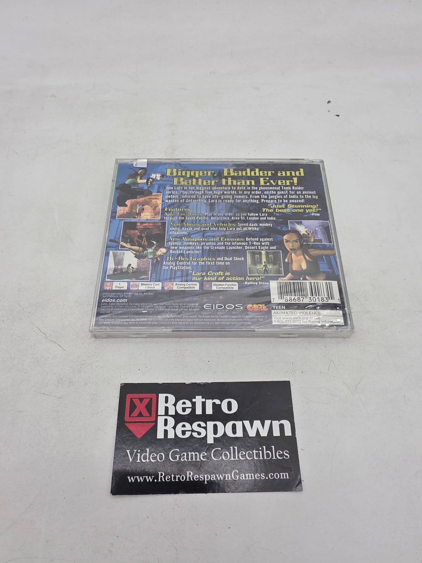 Tomb Raider III [Greatest Hits] - Playstation (Sealed)