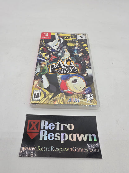 Persona 4 Golden - Nintendo Switch (Complete)