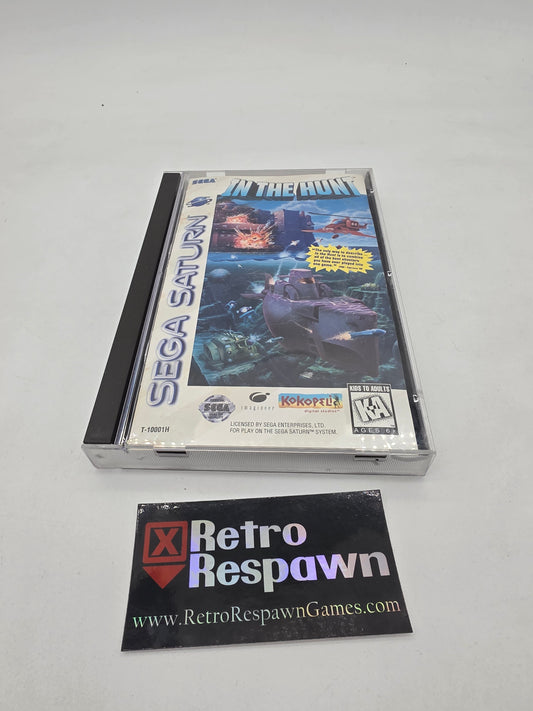 In the Hunt - Sega Saturn (Complete)