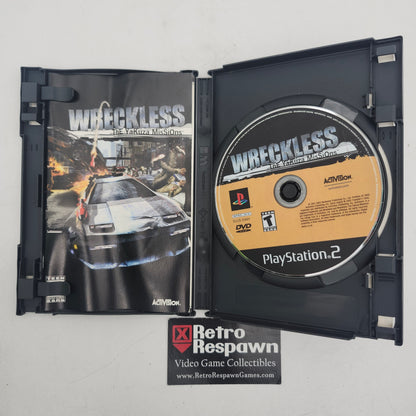 Wreckless Yakuza Missions - Playstation 2 (Complete)