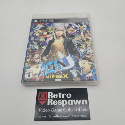 Persona 4 Arena Ultimax - Playstation 3 (Complete)