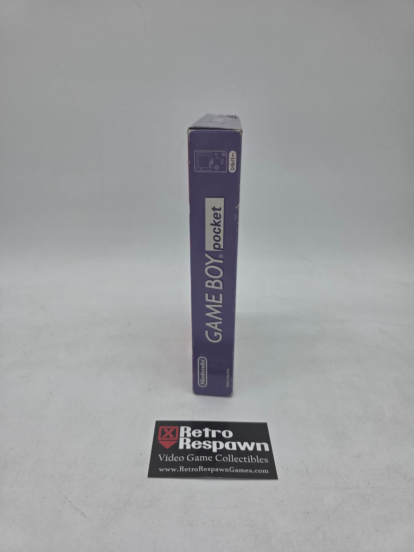 Silver Gameboy Pocket -JP Gameboy (Complete)
