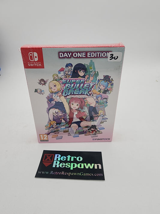 PAL Super Bullet Break [Day One Edition] - PAL Nintendo Switch (New)