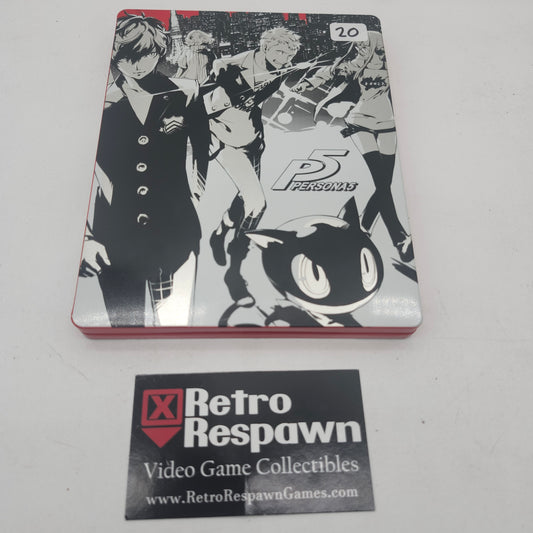 Persona 5 [Steelbook Edition] - Playstation 4 (Complete)