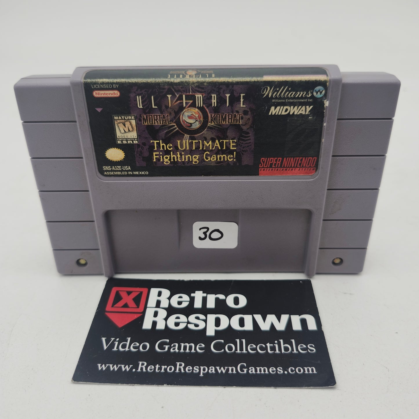 Ultimate Mortal Kombat 3 - Super Nintendo (Game Only)