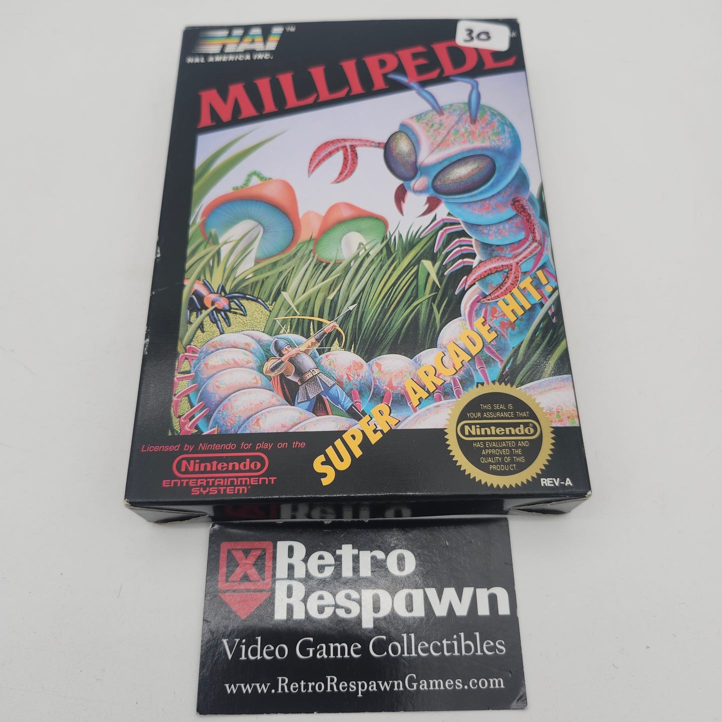 Millipede - NES (Complete)