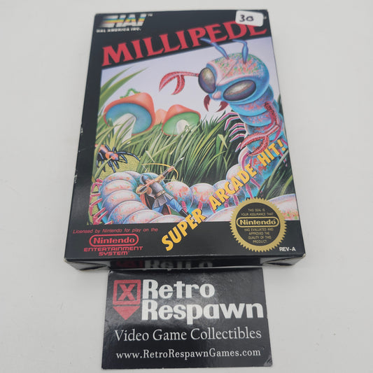 Millipede - NES (Complete)