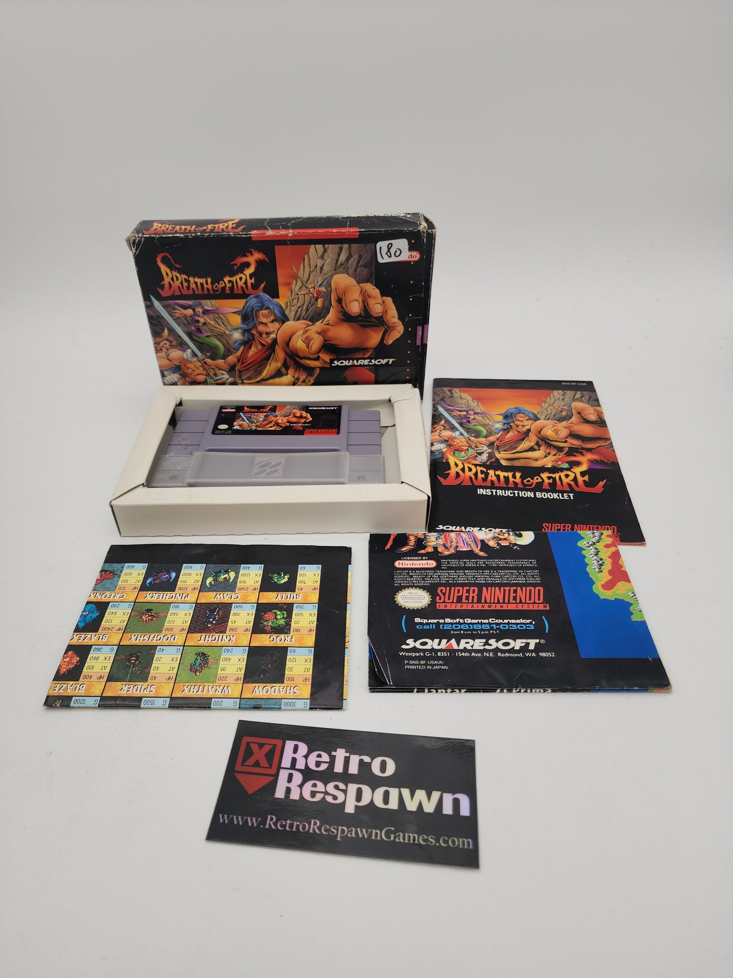 Breath of Fire - Super Famicom (Complete)