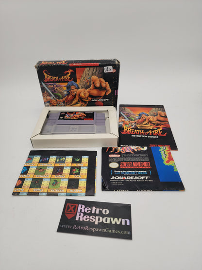 Breath of Fire - Super Famicom (Complete)