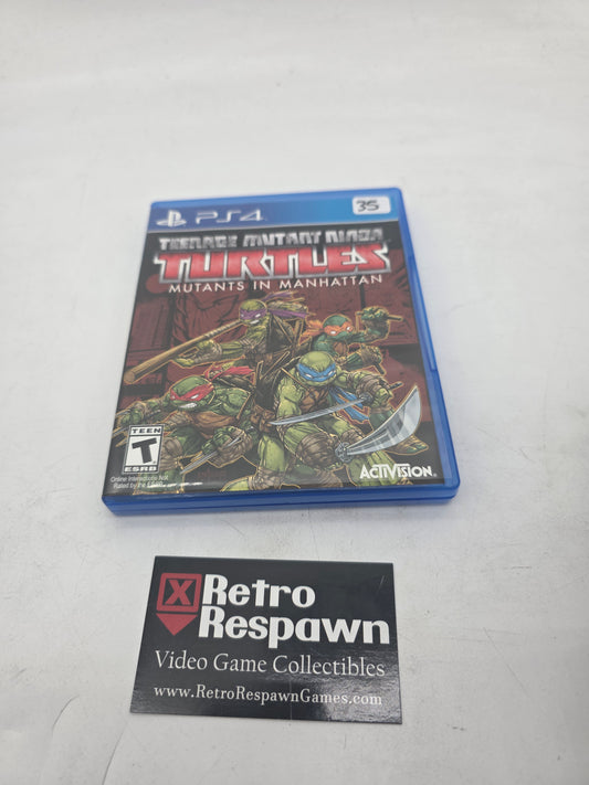 Teenage Mutant Ninja Turtles Mutants in Manhattan - Playstation 4 (Complete)