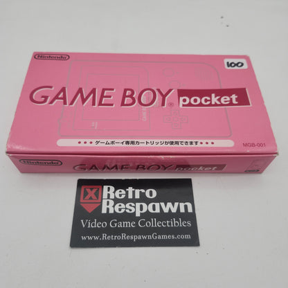 Pink Game Boy Pocket - JP Gameboy (Complete)