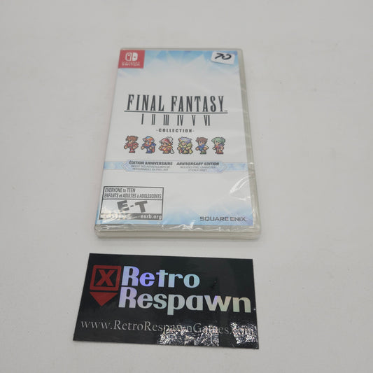 Final Fantasy I-VI Collection Pixel Remaster - Nintendo Switch (Sealed)