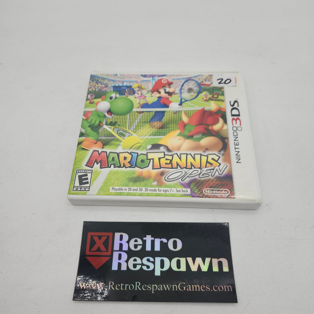 Mario Tennis Open - Nintendo 3DS (Complete)