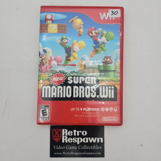 New Super Mario Bros. Wii - Wii (Complete)