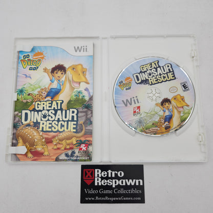 Go, Diego, Go: Great Dinosaur Rescue - Wii (Complete)