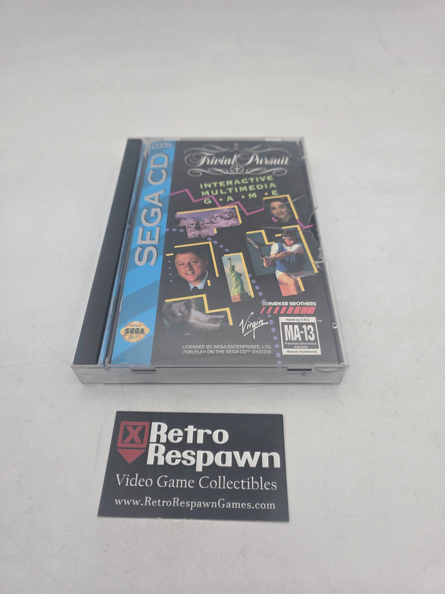 Trivial Pursuit - Sega CD (Complete)