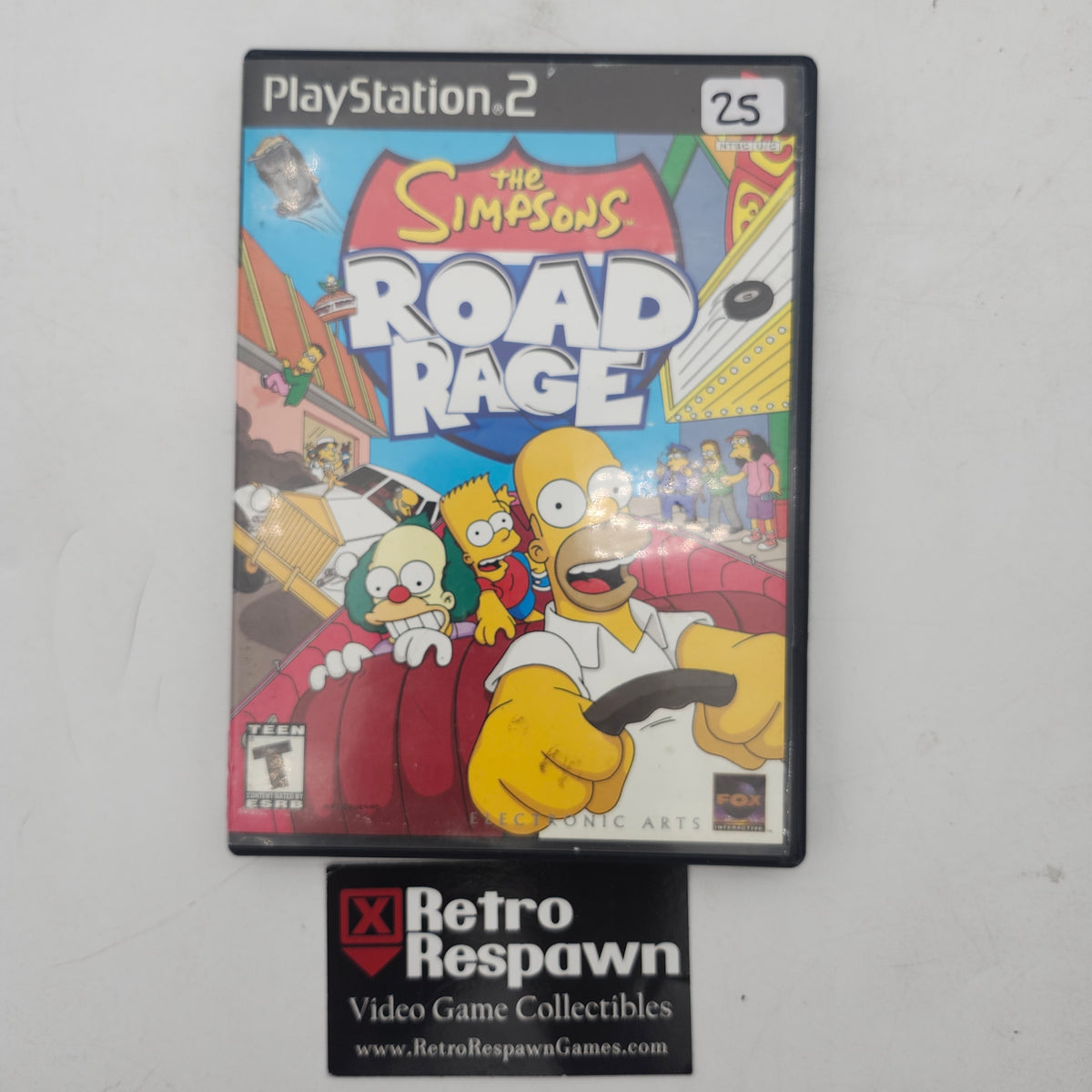 The Simpsons Road Rage - Playstation 2 (Complete)