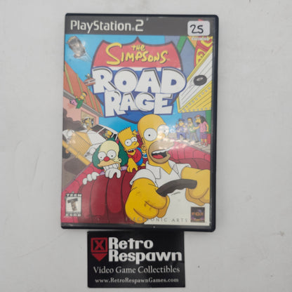 The Simpsons Road Rage - Playstation 2 (Complete)
