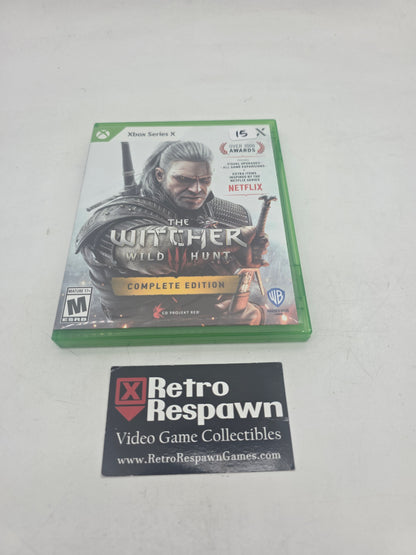 Witcher 3 Wild Hunt: Complete Edition - Xbox Series X (Complete)