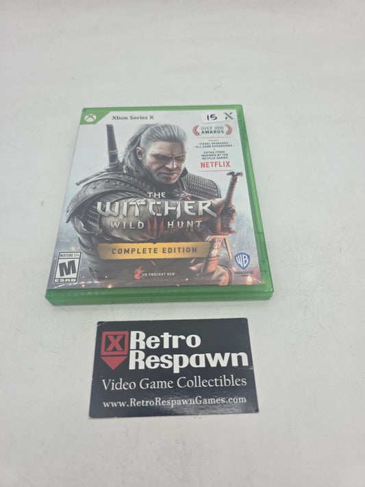 Witcher 3 Wild Hunt: Complete Edition - Xbox Series X (Complete)
