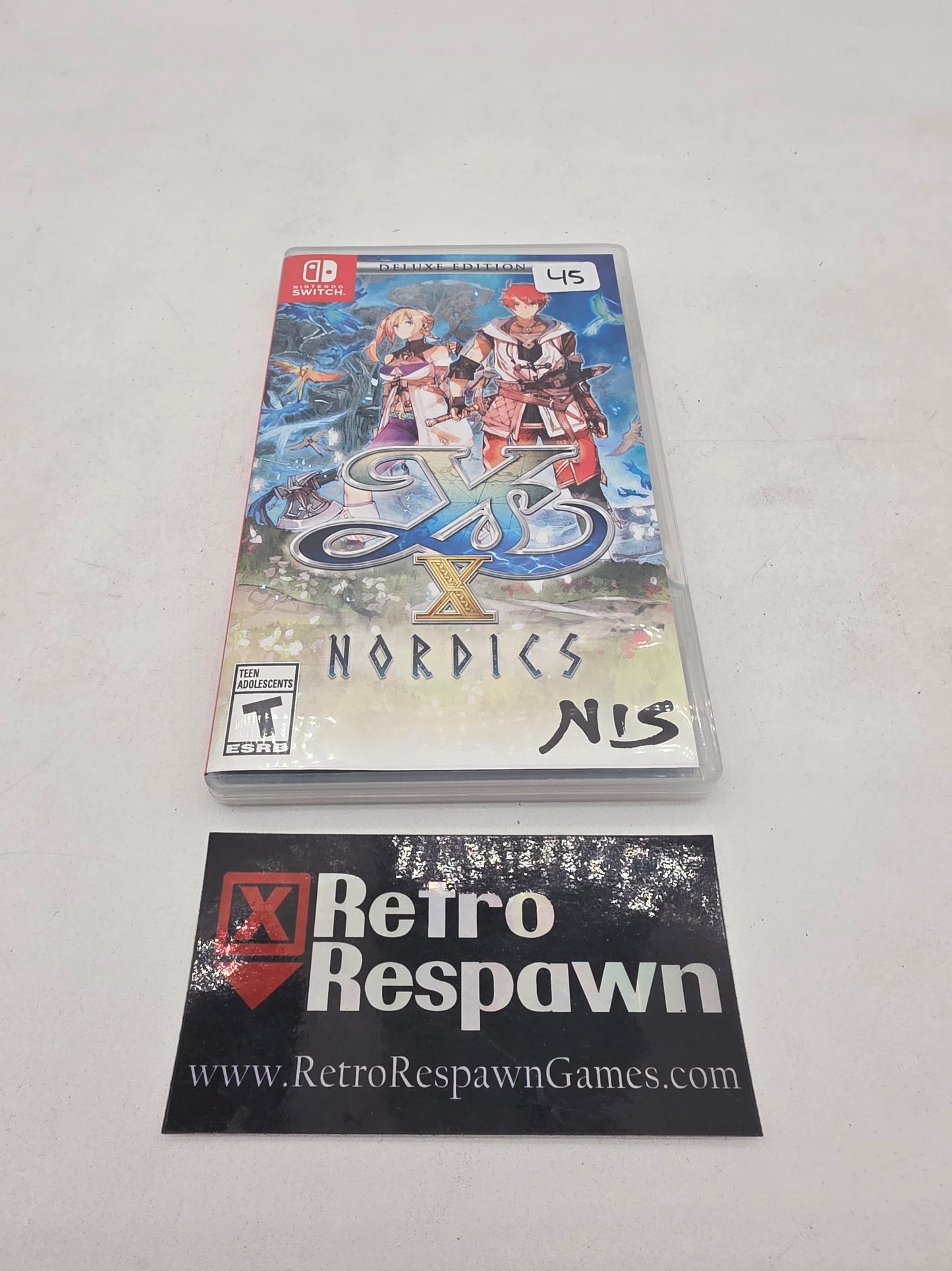 Ys X: Nordics [Deluxe Edition] - Nintendo Switch (Complete)