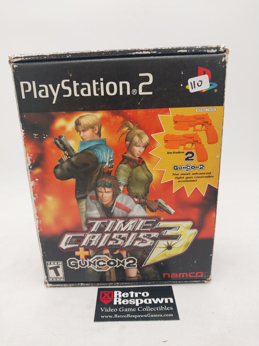 Time Crisis 3 [Two Gun Bundle] - Playstation 2 (Complete)