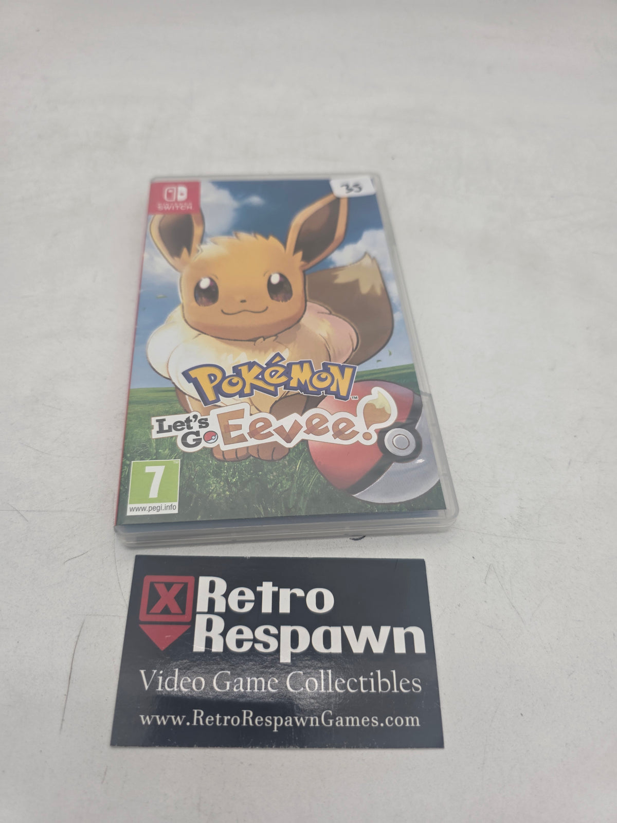 PAL Pokemon Let's Go Eevee - PAL Nintendo Switch (Complete)
