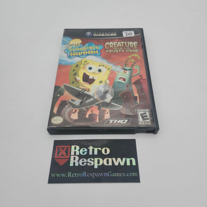 SpongeBob SquarePants Creature from Krusty Krab - Gamecube (Complete)