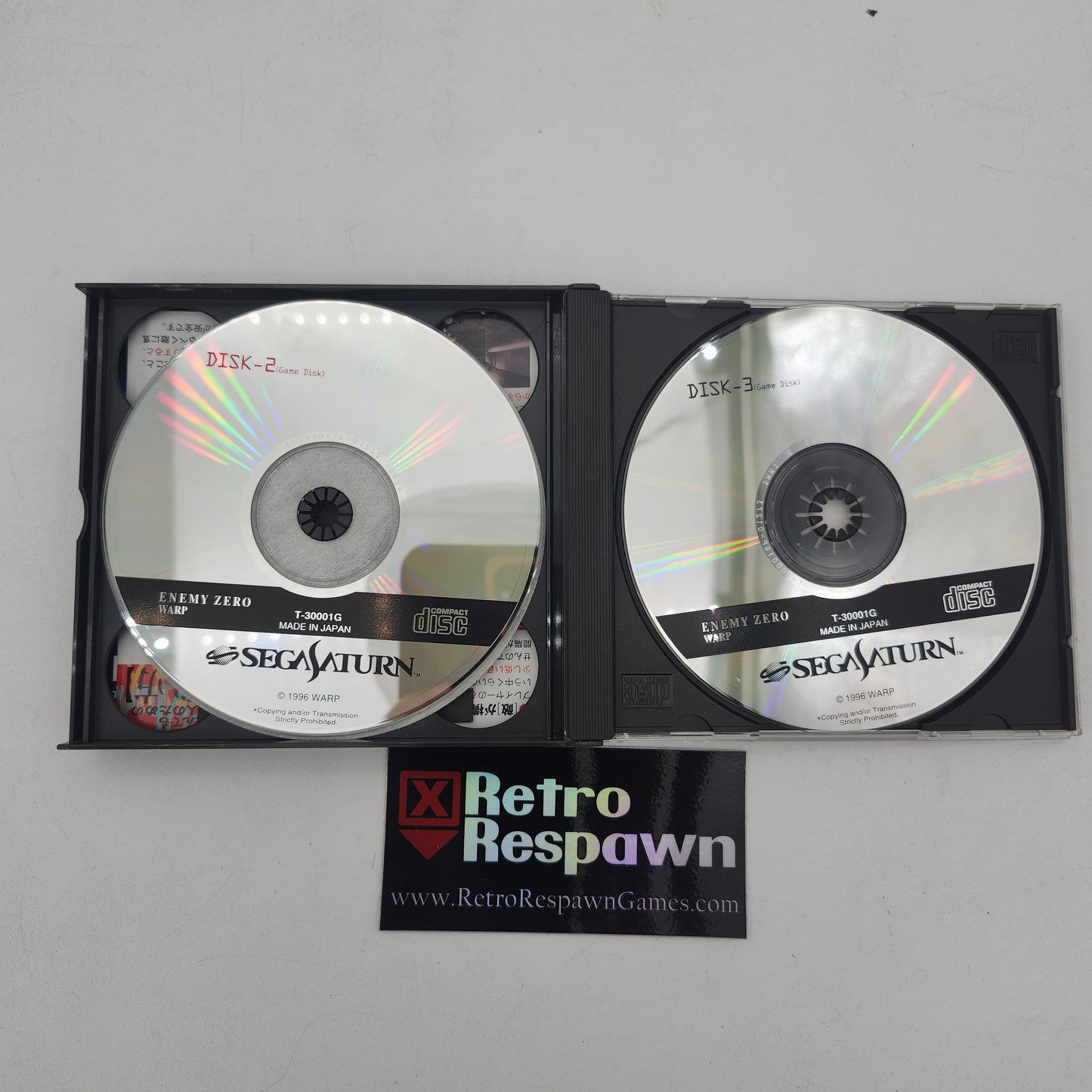 Enemy Zero - JP Sega Saturn (Complete)