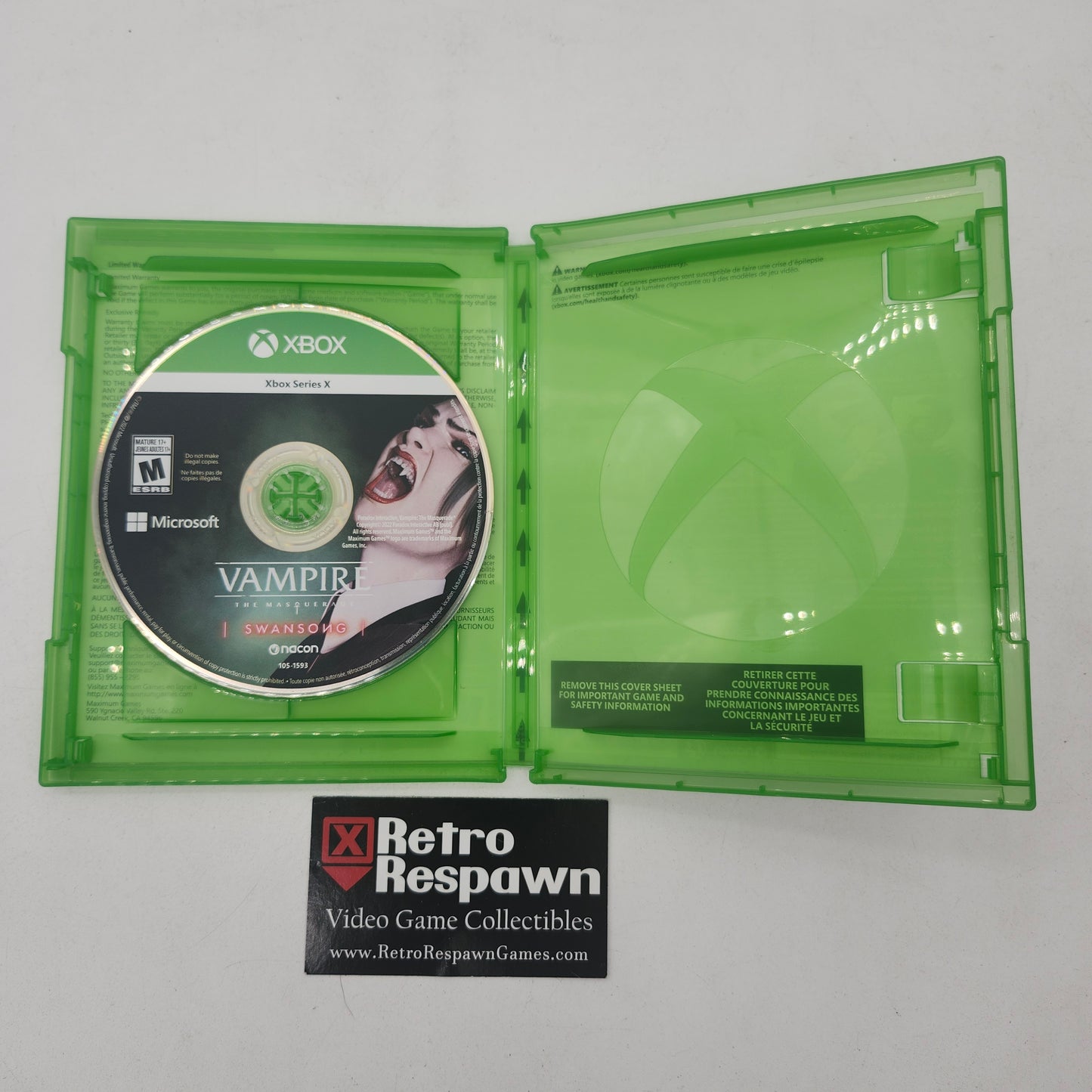 Vampire: The Masquerade Swansong - Xbox Series X (Complete)