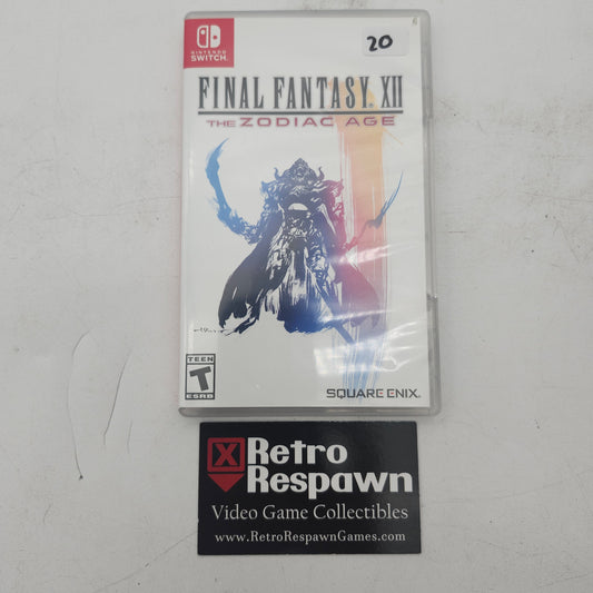 Final Fantasy XII: The Zodiac Age - Nintendo Switch (Complete)