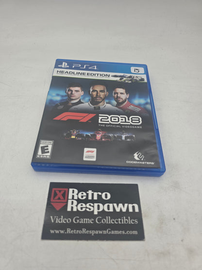 F1 2018 - Playstation 4 (Complete)